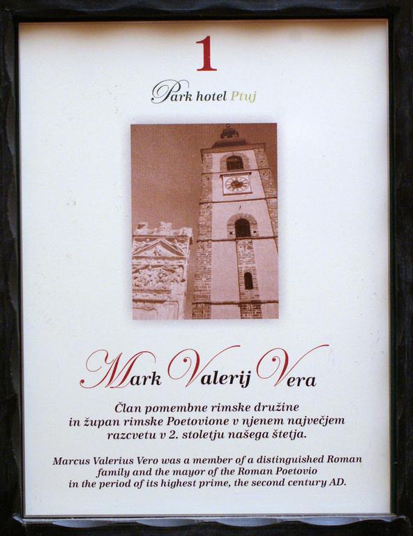 Hotel Park Ptuj Esterno foto