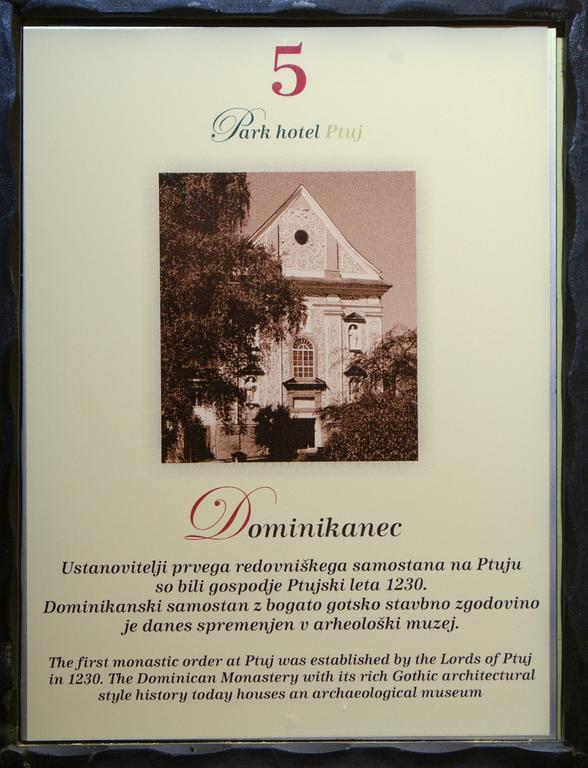 Hotel Park Ptuj Esterno foto